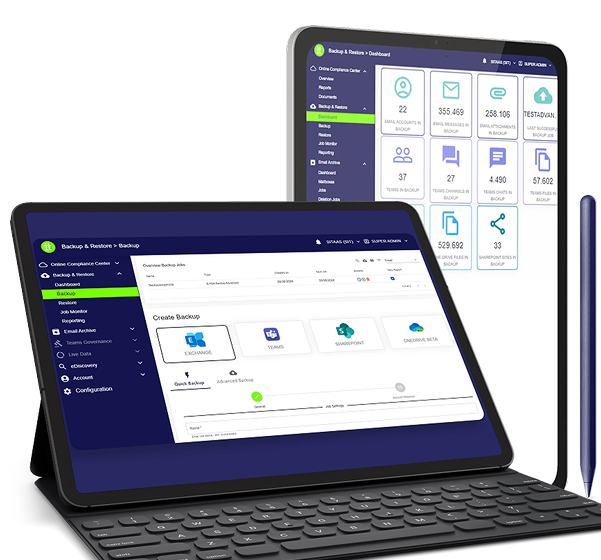 Netmail Cloud Portal Mockup