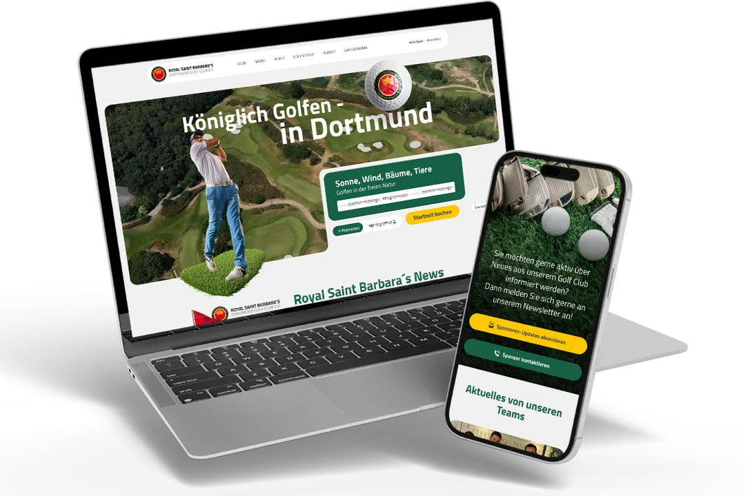 Golf Club Website