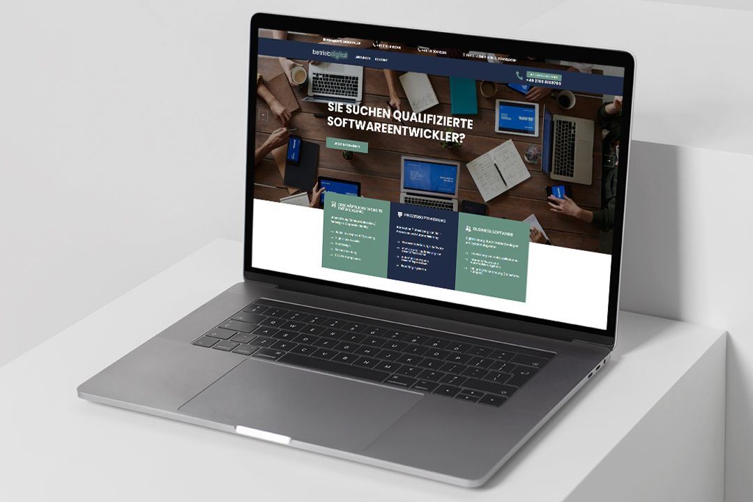 Betriebdigital Website